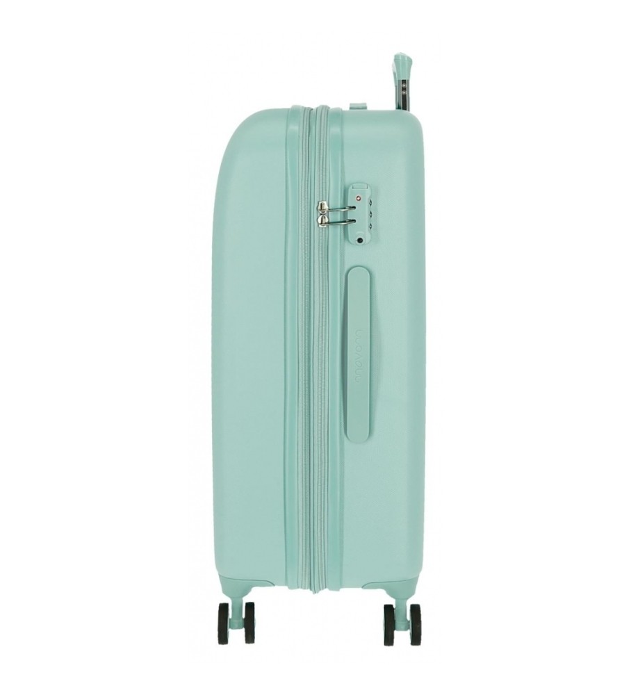 Mala de viagem grande Movem Riga Riga 80cm turquesa