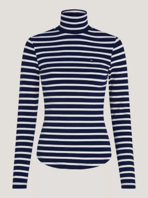 Blusa de gola alta justa