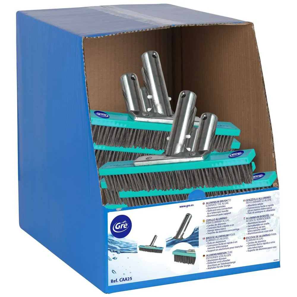 Gre accessories Aluminium Algenbürste