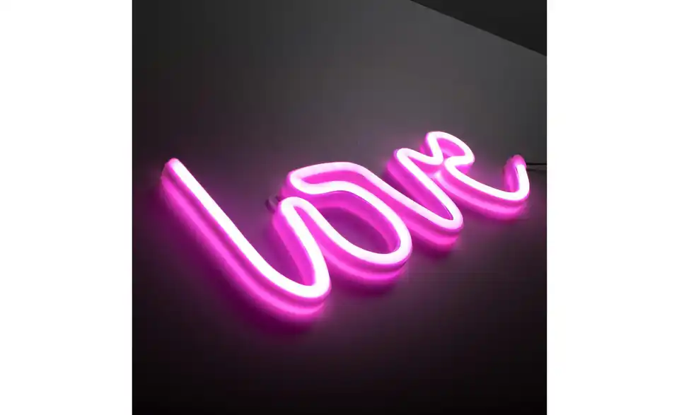 Paul Neuhaus Neonleuchte 12,5 cm 2 cm 12,5 cm LOVE