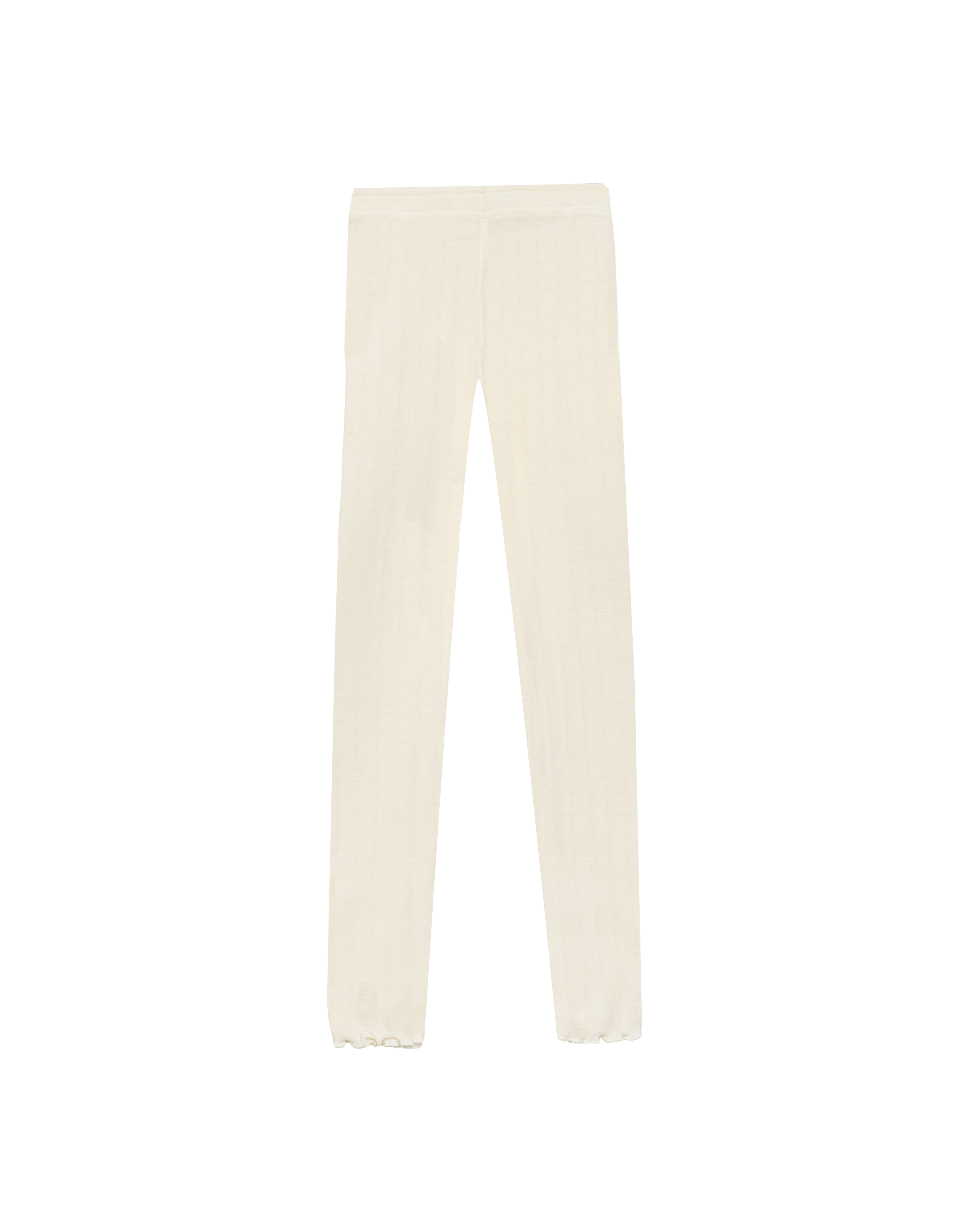 Pointelle legging van merinowol/zijde voor kinderen