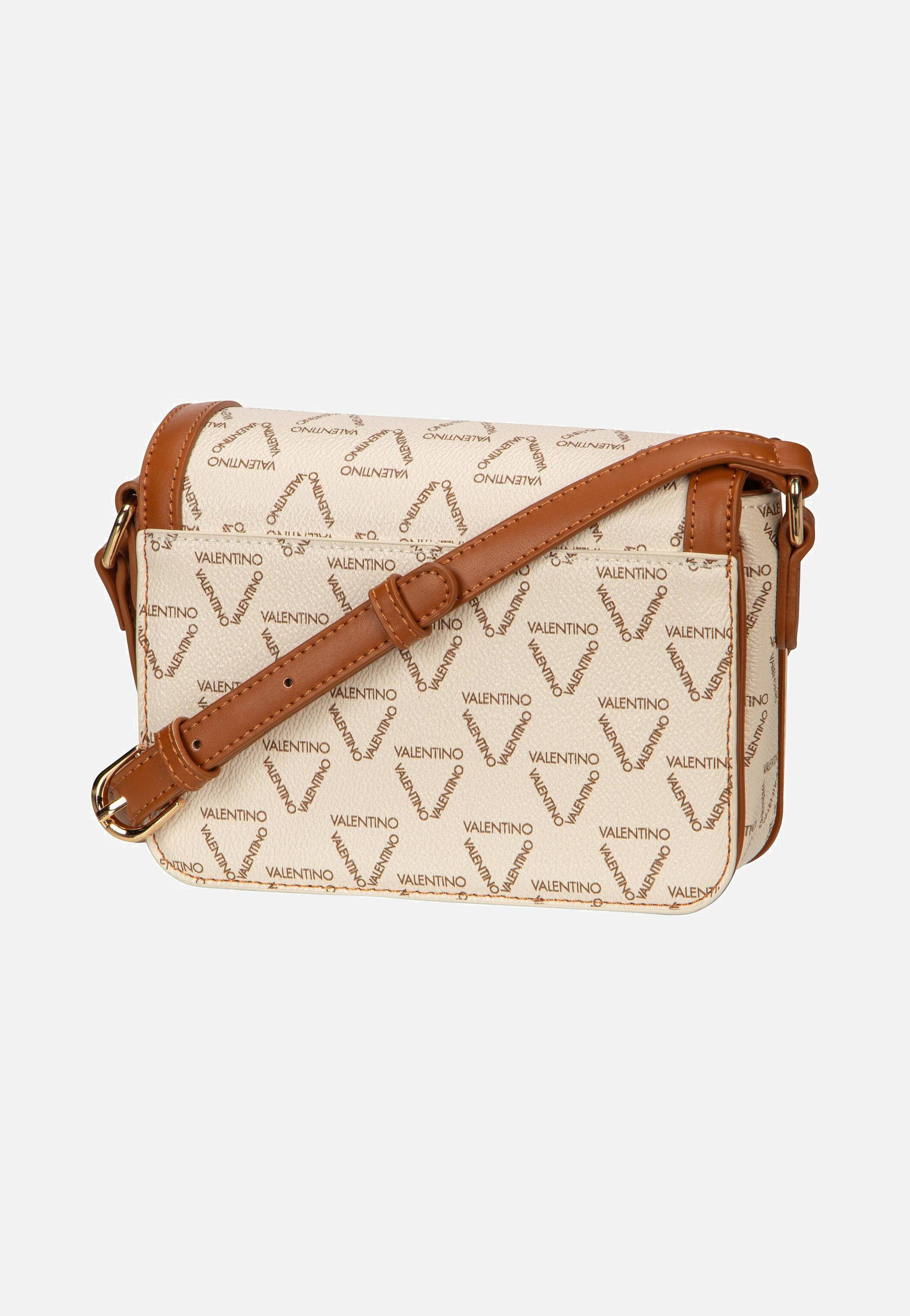 Lady RE GT09 Bianco/Cuoio - Crossbody Bag