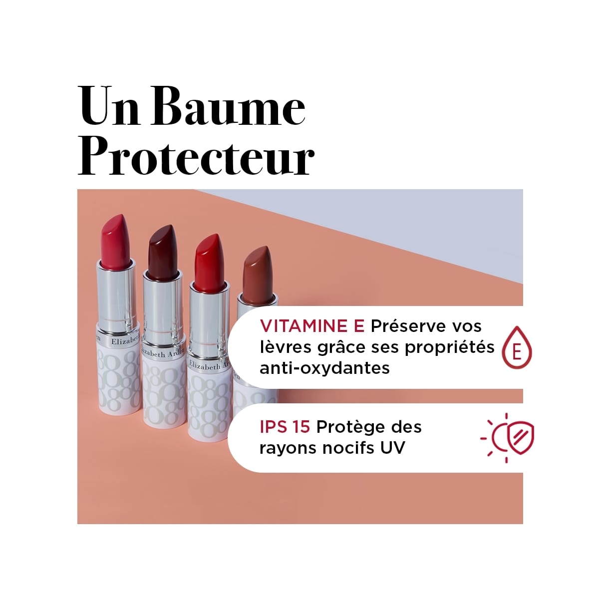 Elizabeth Arden Eight Hour® Baume Protecteur pour les Lèvres Soin Coloré IPS 15