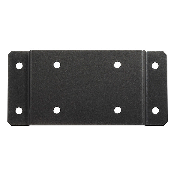 Plaque de fixation murale Rossignol grise pour support sac poubelle