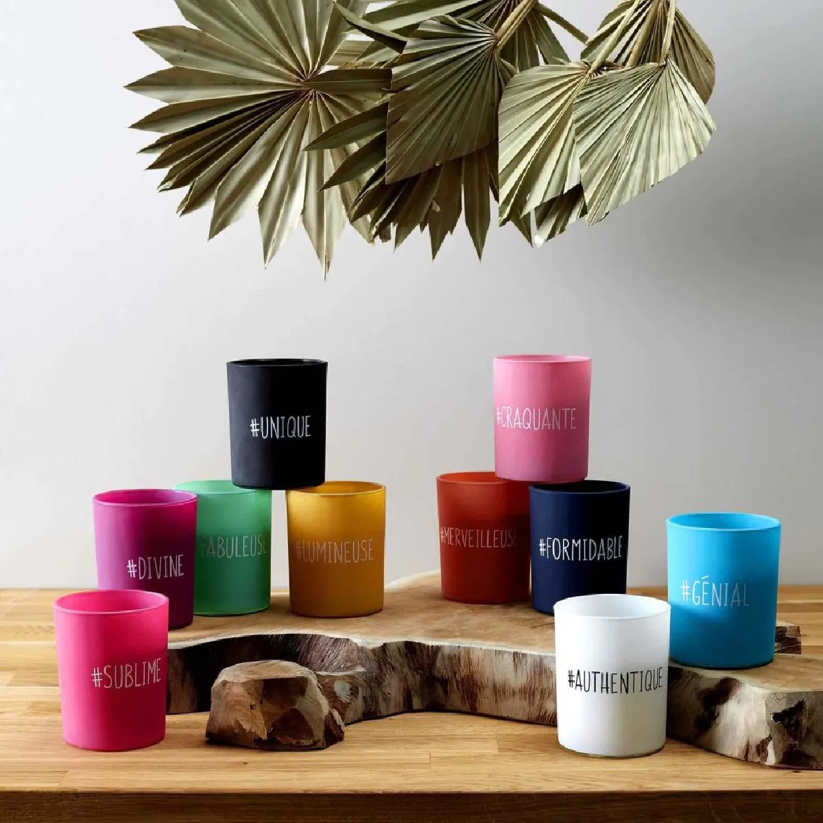 The Home Deco Factory Bougie Vanille Hashtag