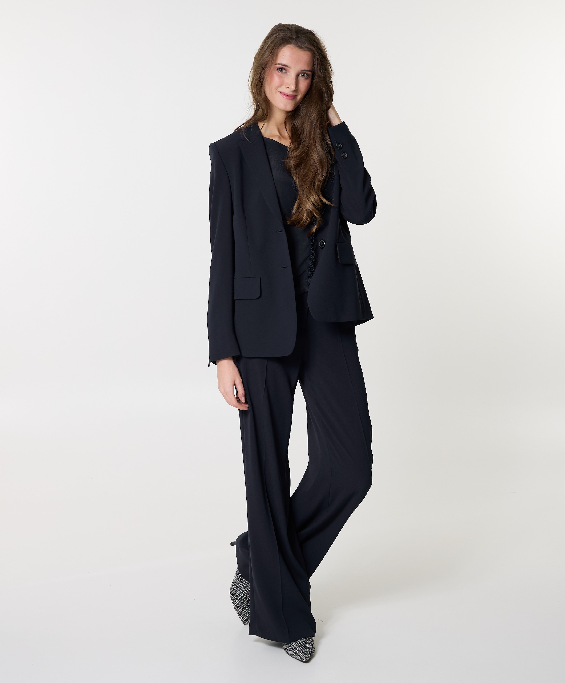 LUISA CERANO Dames blazer blauw