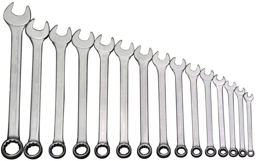 FAMEX 10345-15 Ringmaulschlüssel Satz - 15-tlg