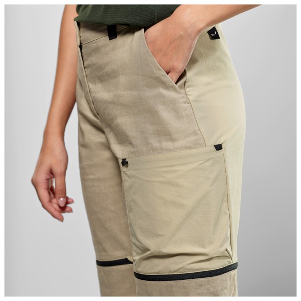 Salewa - Women's Puez Hemp DST 2/1 Pant - Pantalon convertible