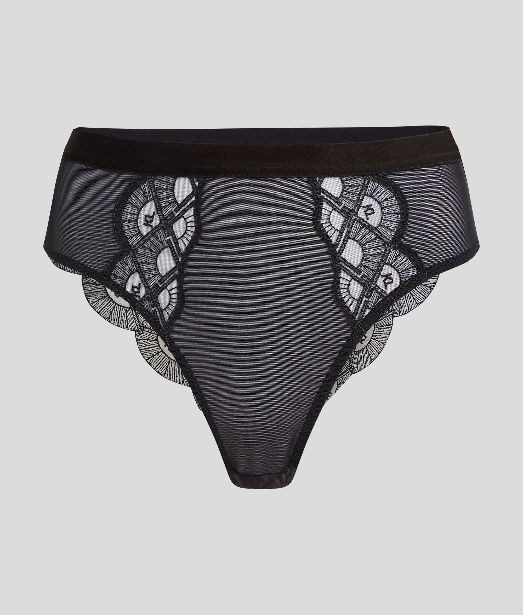 CULOTTE BRÉSILIENNE AVEC MOTIF ÉVENTAIL BRODÉ