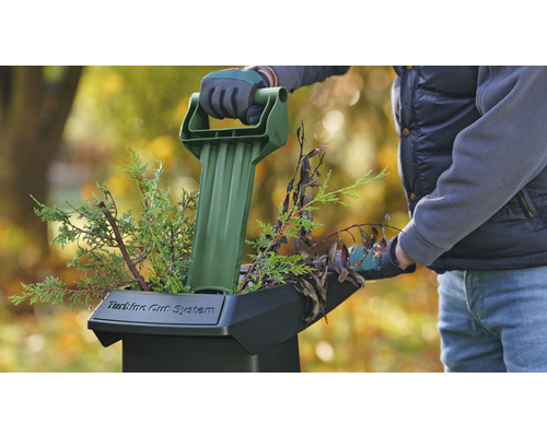 BOSCH AXT 25 TC turbinehakselaar inclusief handschoenen en 25m verlengkabel