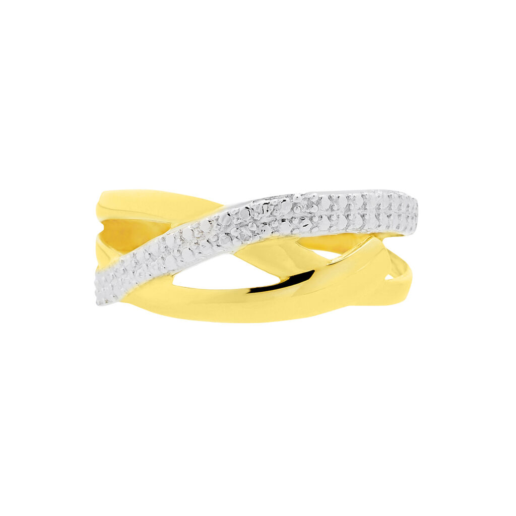 Bague Nuccia Or Bicolore Diamant