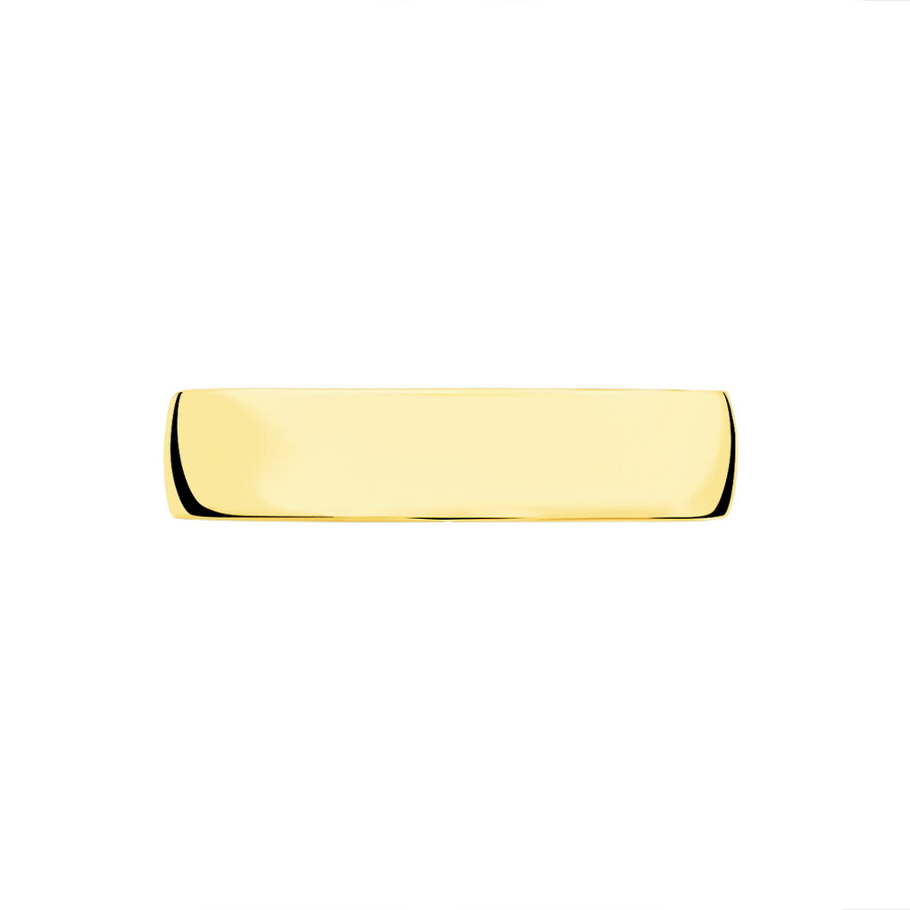 Alliance Julie Ruban Plat Or Jaune