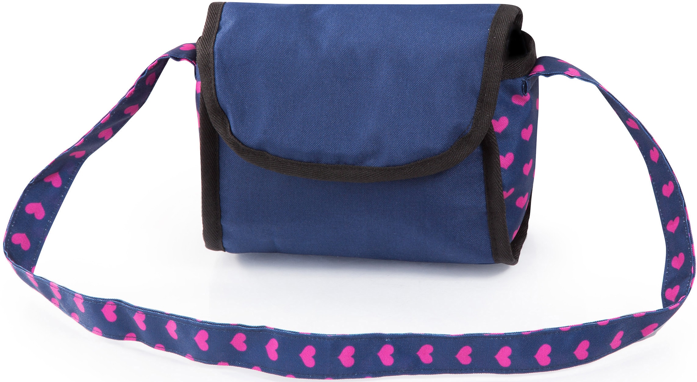 Bayer Puppenwagen »Trendy, blau/Einhorn« mit Wickeltasche