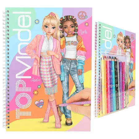 Depesche TOPModel Malbuch-Set