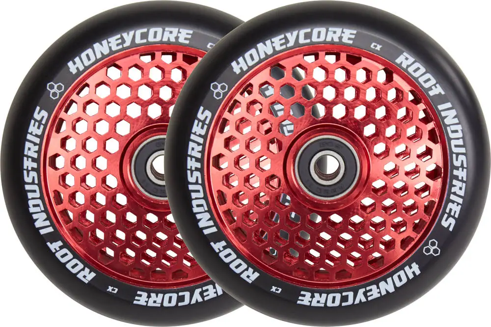 Root Honeycore Sort 120mm Hjul Til Løbehjul 2-Pak