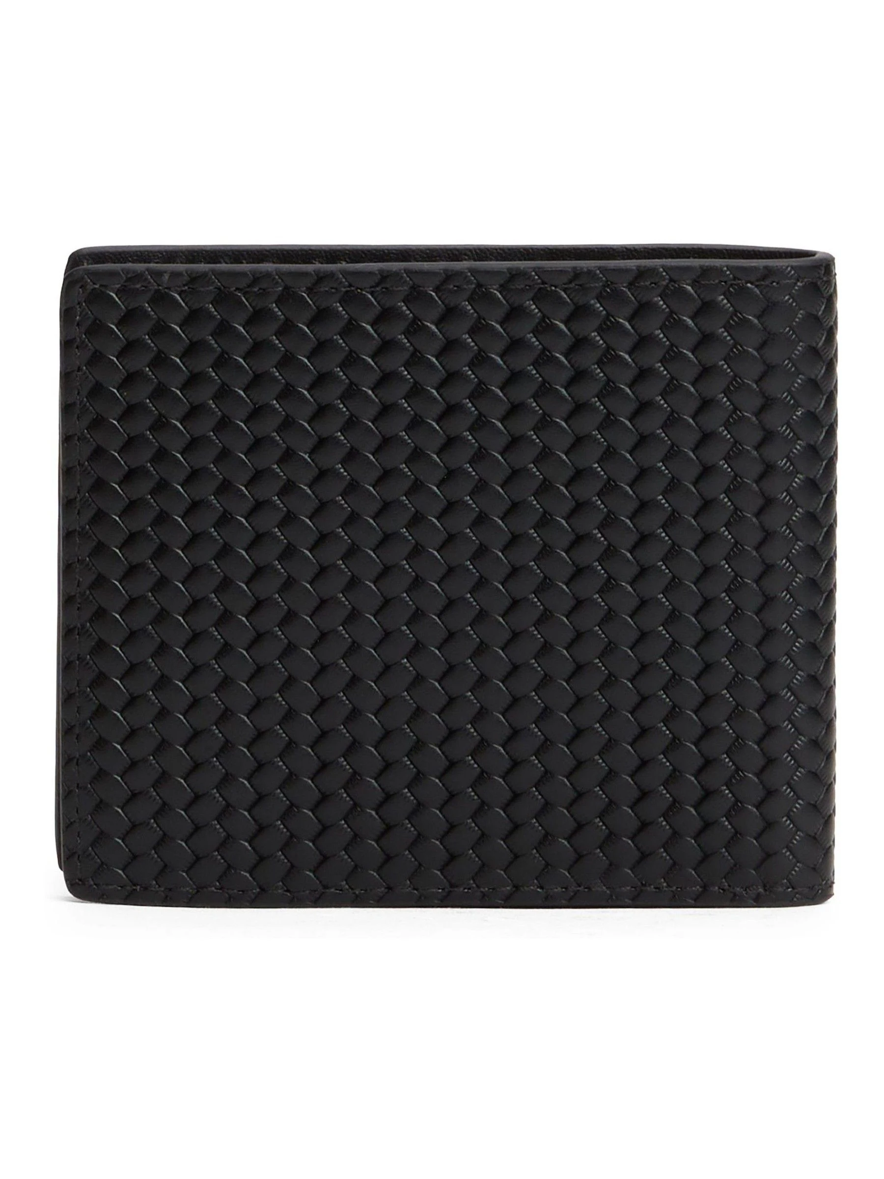 Tommy Hilfiger Woven Leather Wallet