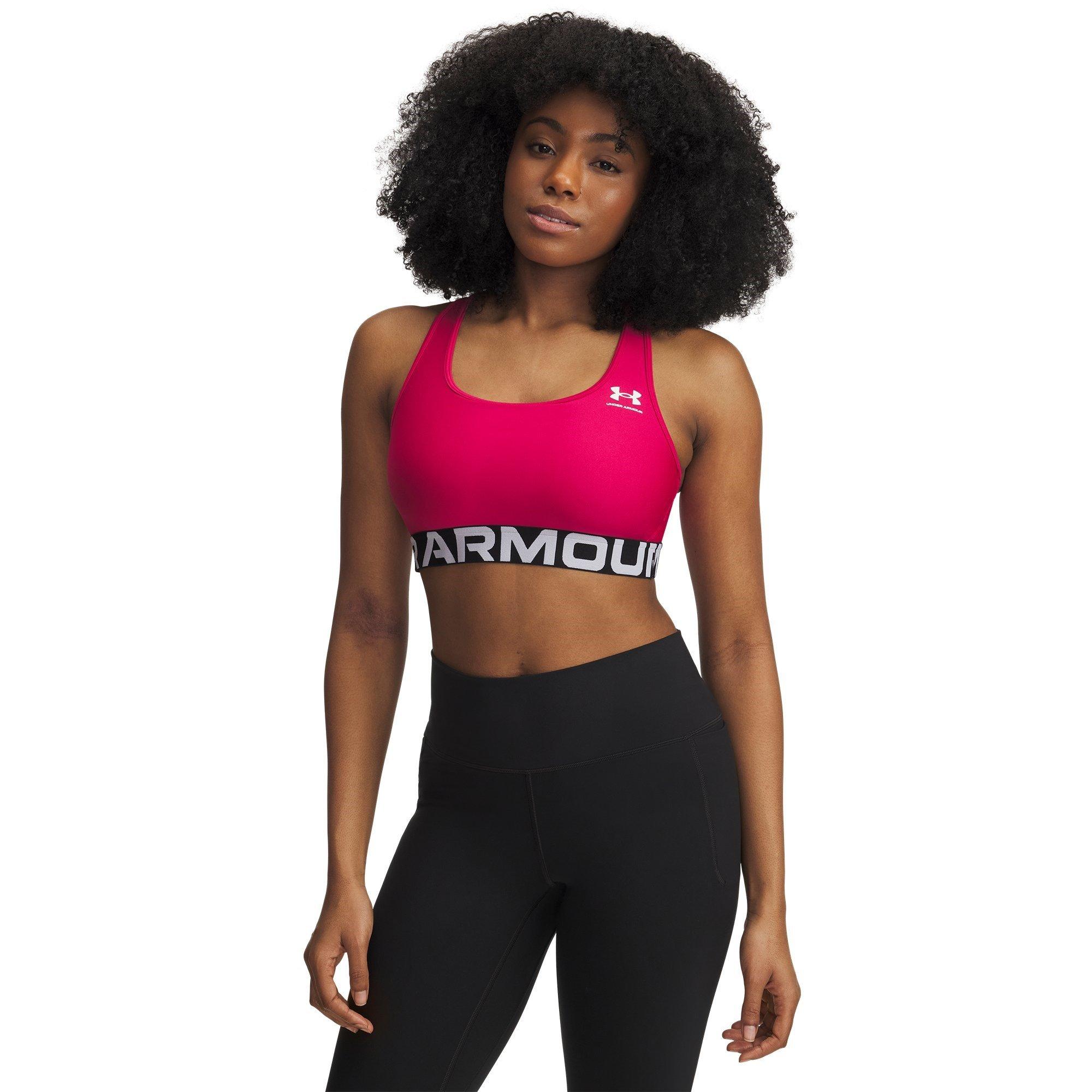 Under Armour HeatGear® Armour Mid Branded Sports Bra Women