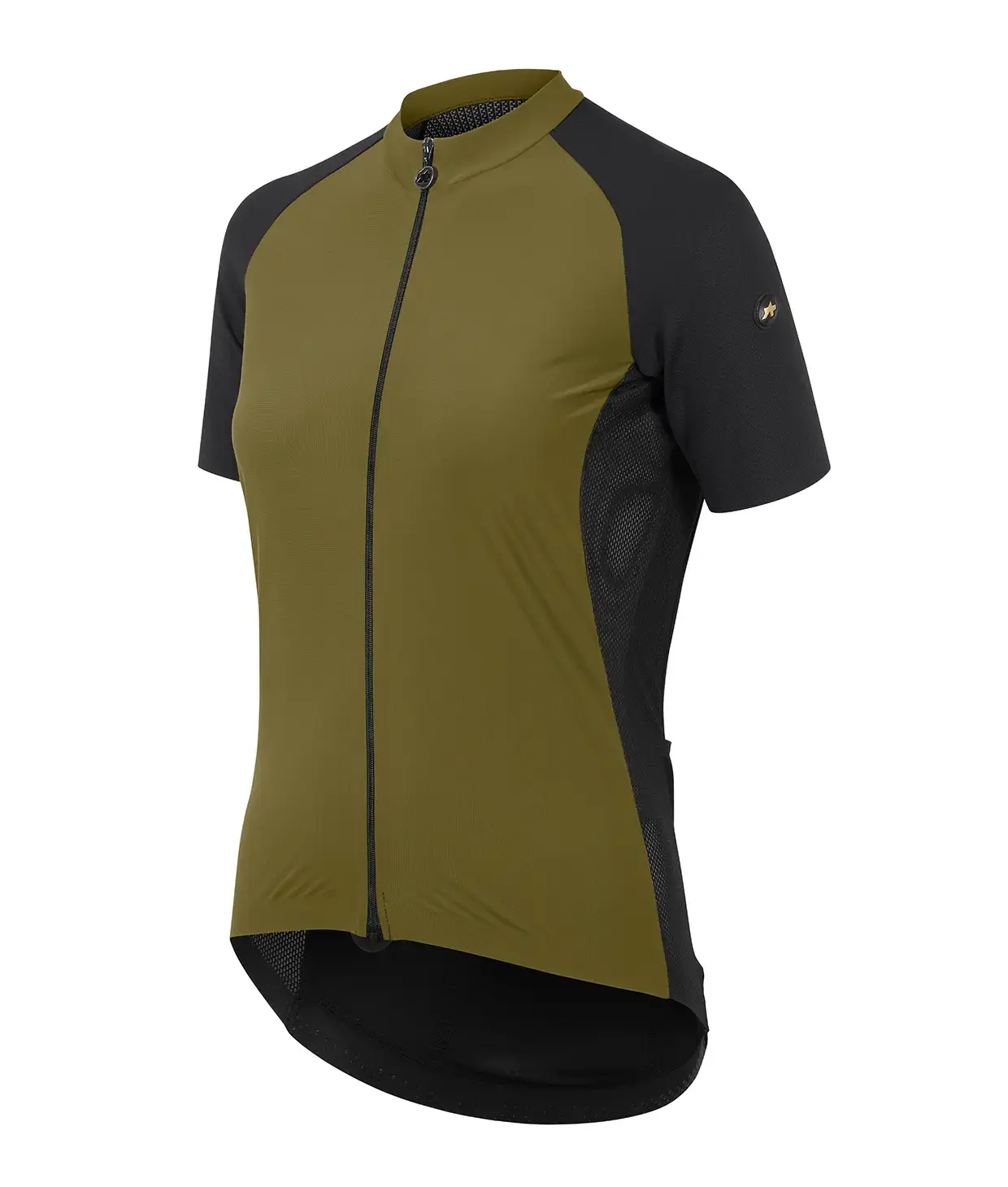 Assos UMA GTV C2 Fietsshirt Korte Mouwen Bruin/Groen Dames