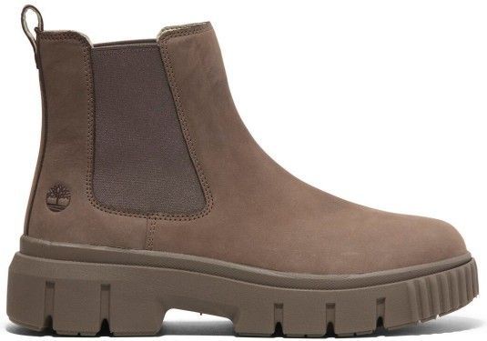 Timberland - Greyfield Mid - Chelsea Laarzen - Taupe - Leer