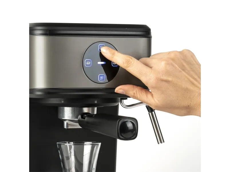 Black & Decker BXCO850E, Espressomaskine, 1,5 L, Malet kaffe, 850 W, Sort, Rustfrit stål