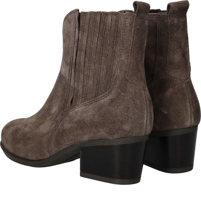 Gabor Enkellaarsjes Taupe Dames