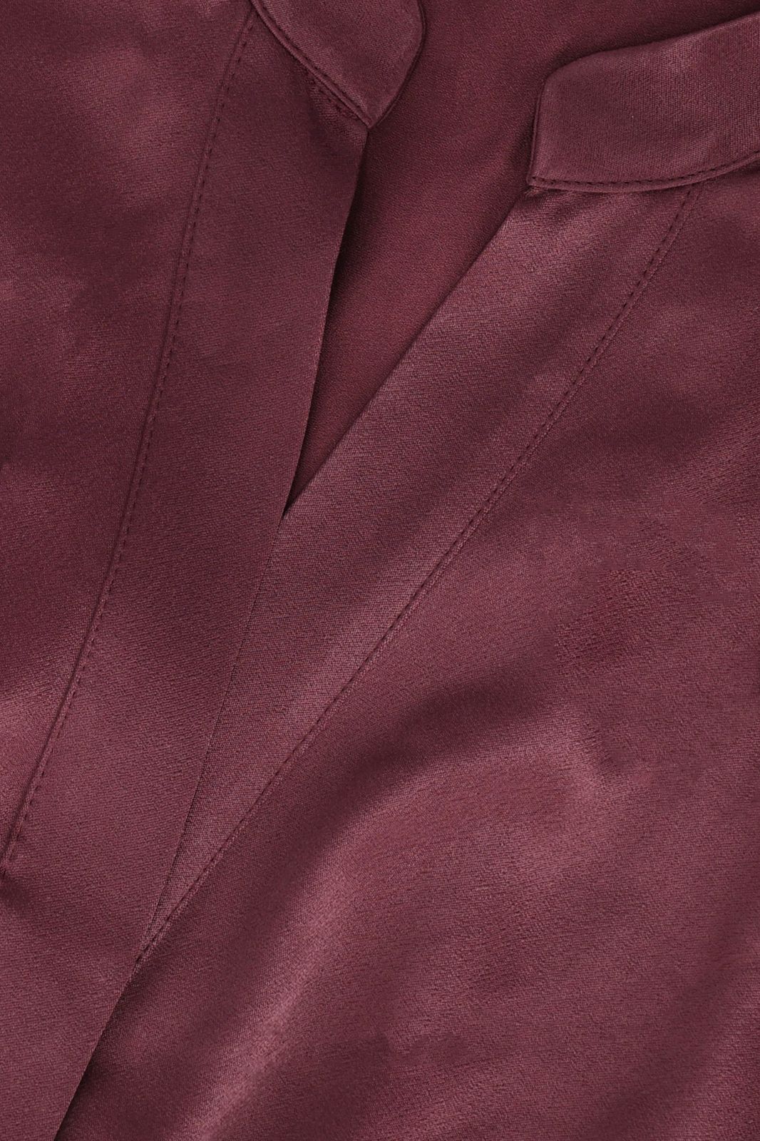 Bordeaux rode jumpsuit met open rug