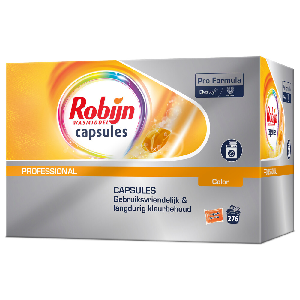 Robijn Professional Wasmiddel Capsules Color46 capsules