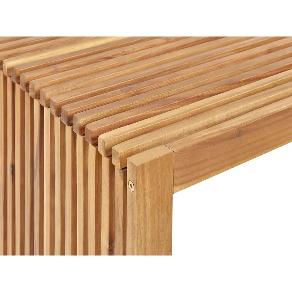 BELLANO - Tuintafel - Lichthout - 120 x 70 cm - Acaciahout