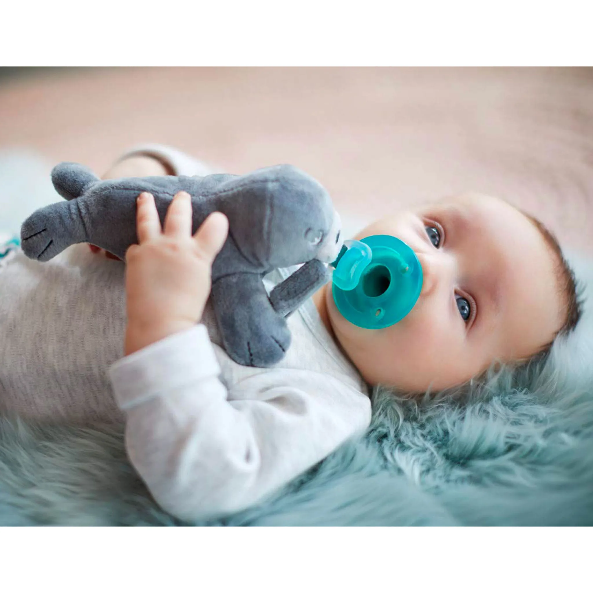 Philips Avent Suce Orthodontique Silicone 0-6M Phoque