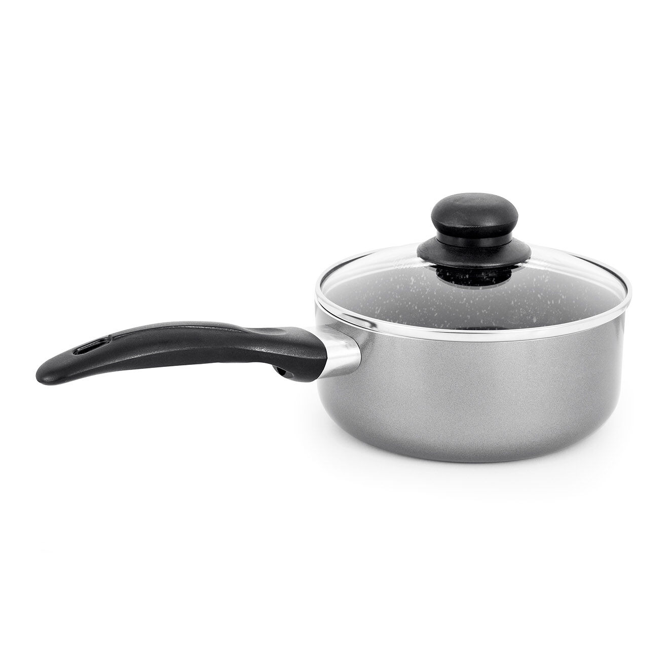 Durand Dupont Casserole aluminium effet pierre ella cas16 tfsi grise - D.14 cm