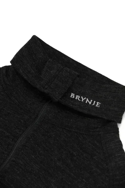 Brynje Arctic Zip-Polo 3/4 Neck W/Inlay Black