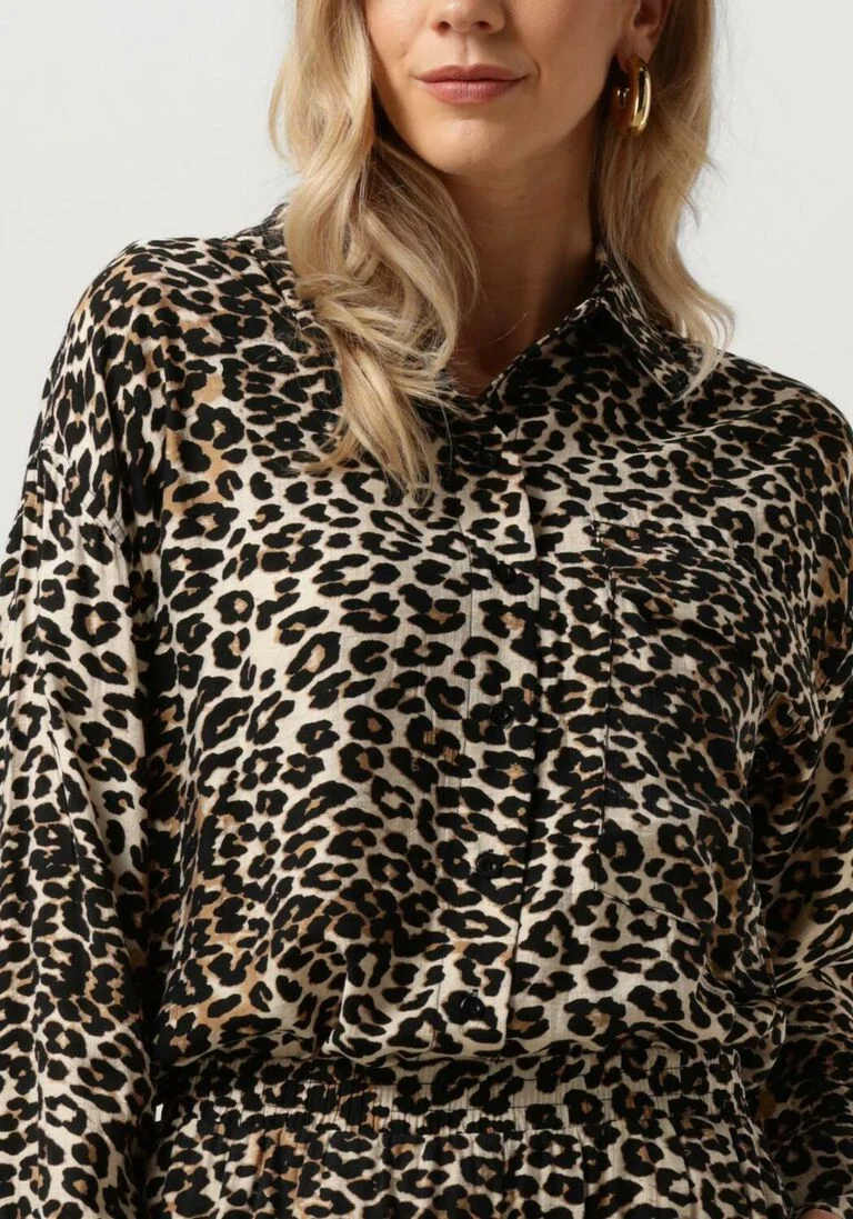 REFINED DEPARTMENT leopard refined department blouse mikia