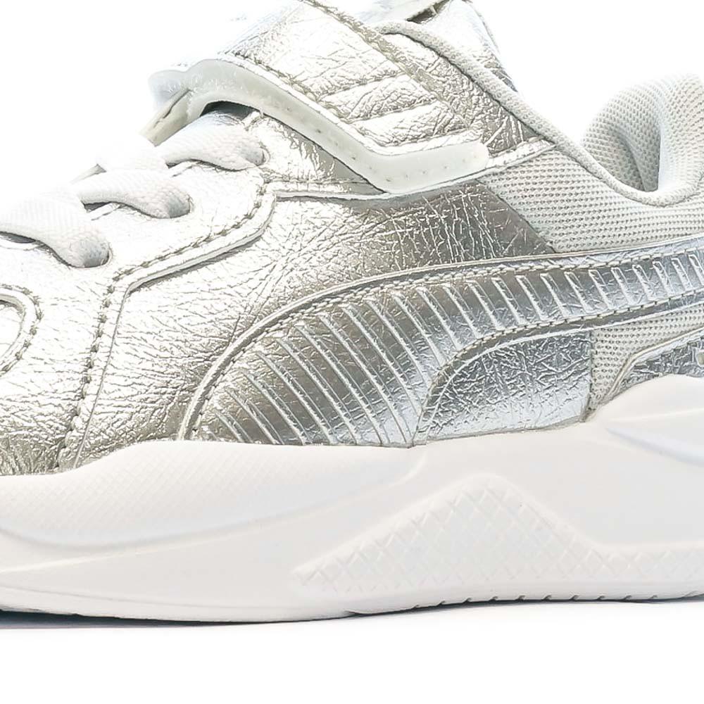 Puma Baskets Argenté Fille Puma Ray Metallic