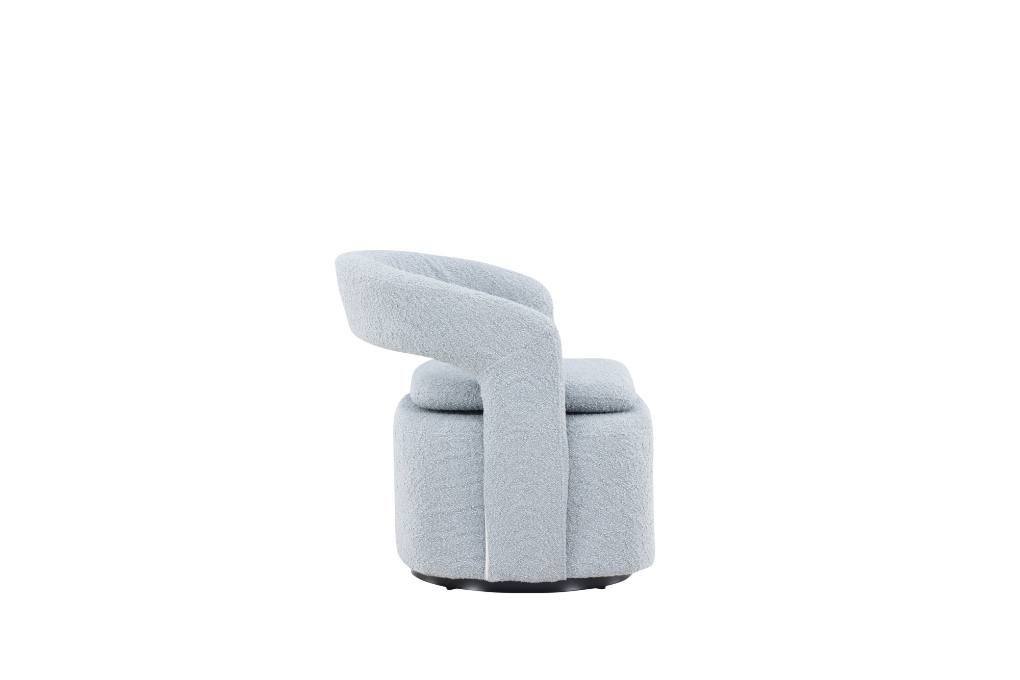 Akando Fauteuil - Licht blauw bouclé