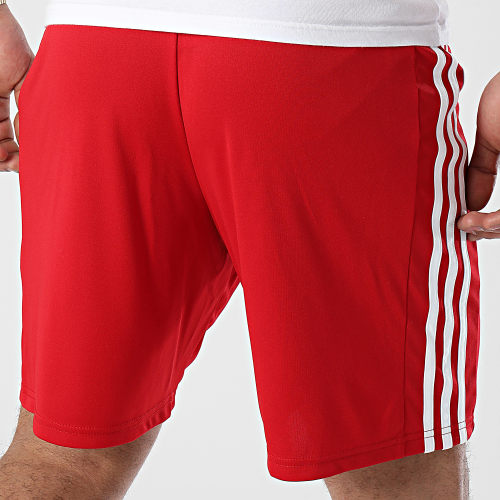 Short De Sport A Bandes Squad 21 GN5771 Rouge