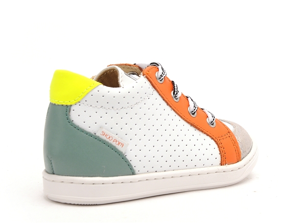 Shoo pom boots bottine bebe bouba zip box blanc
