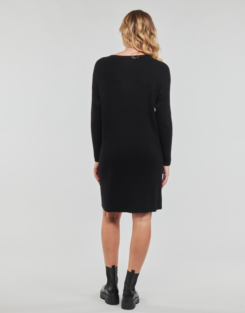 Only - ONLFIA KATIA L/S DRESS CC KNT - Noir