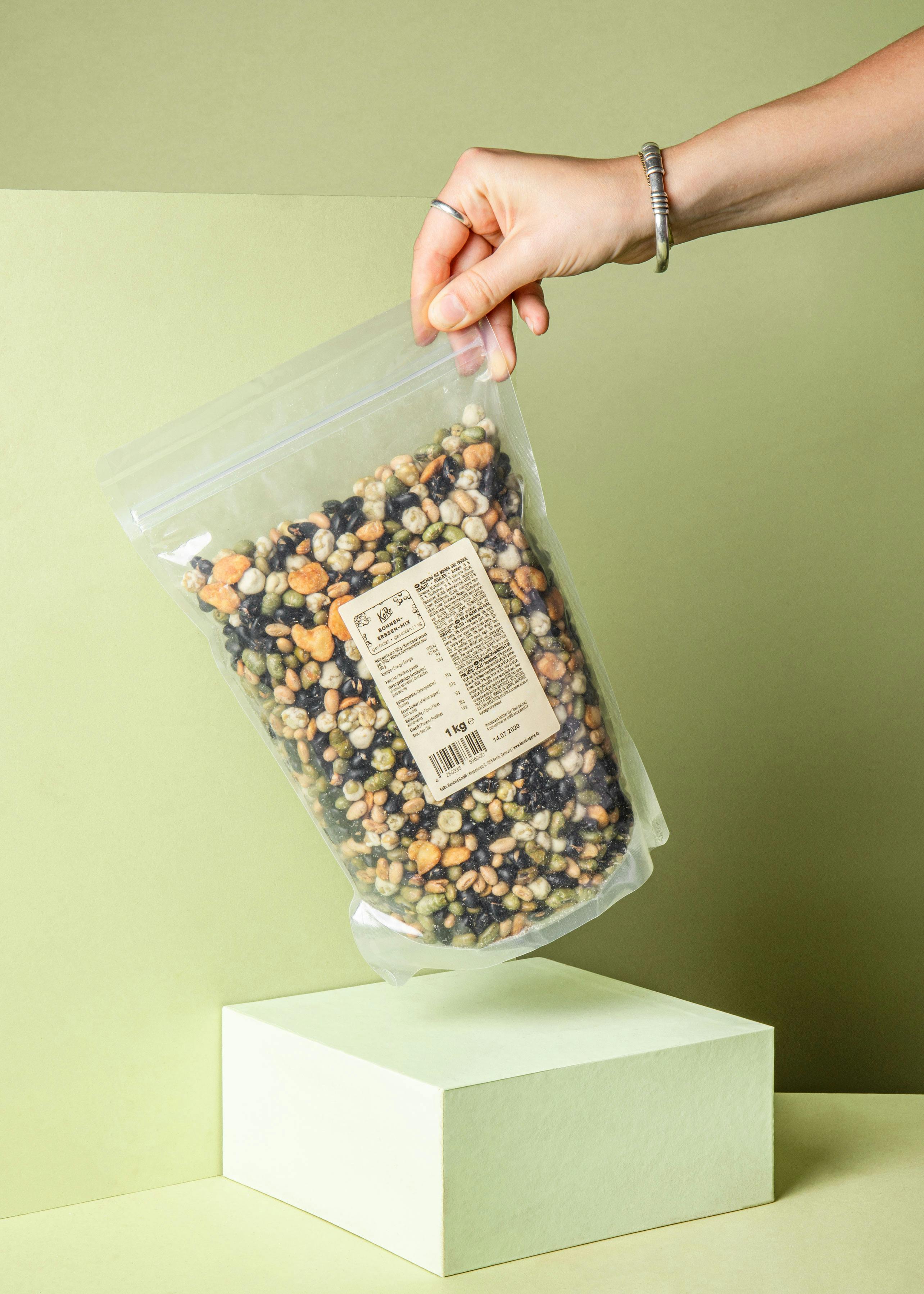 Geröstete und gesalzene Bohnen-Erbsen-Mix 1 kg