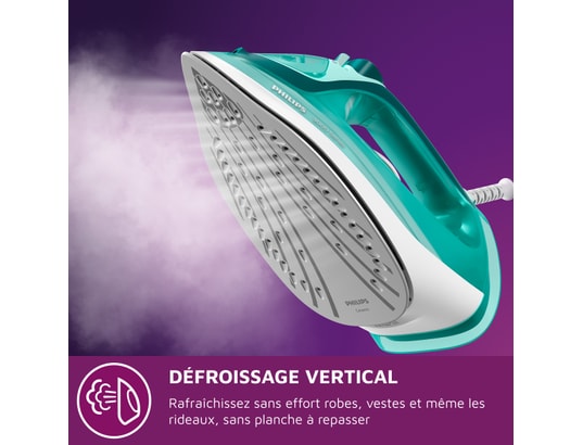 PHILIPS - Fer à repasser Série 3000 DST3030/70 fer à vapeur vert
