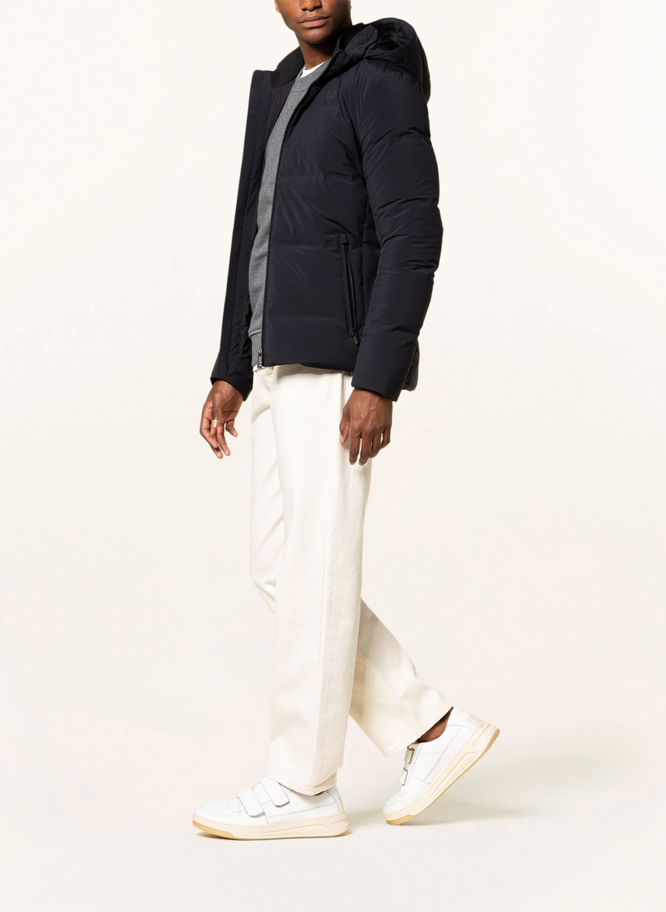 UBR Daunenjacke BOLT mit abnehmbarer Kapuze