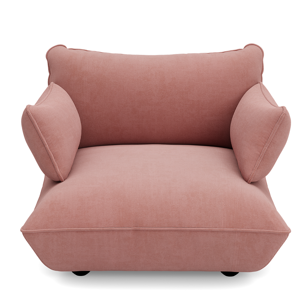 Fauteuil Sumo loveseat cord recycled soft pink