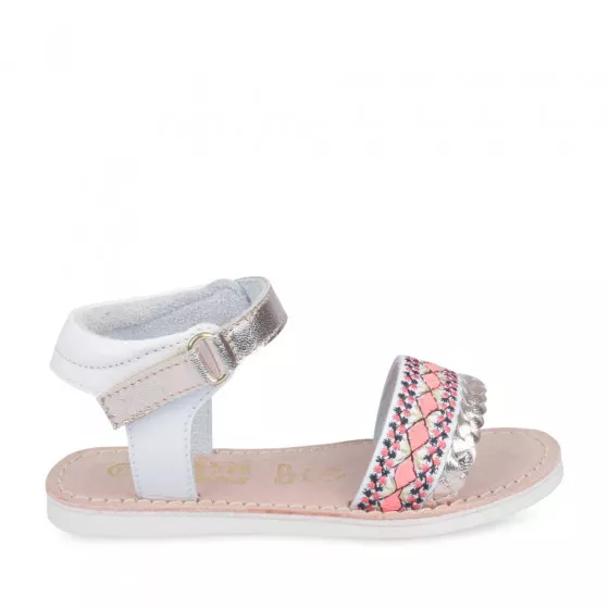 Sandales BLANC NINI & GIRLS CUIR