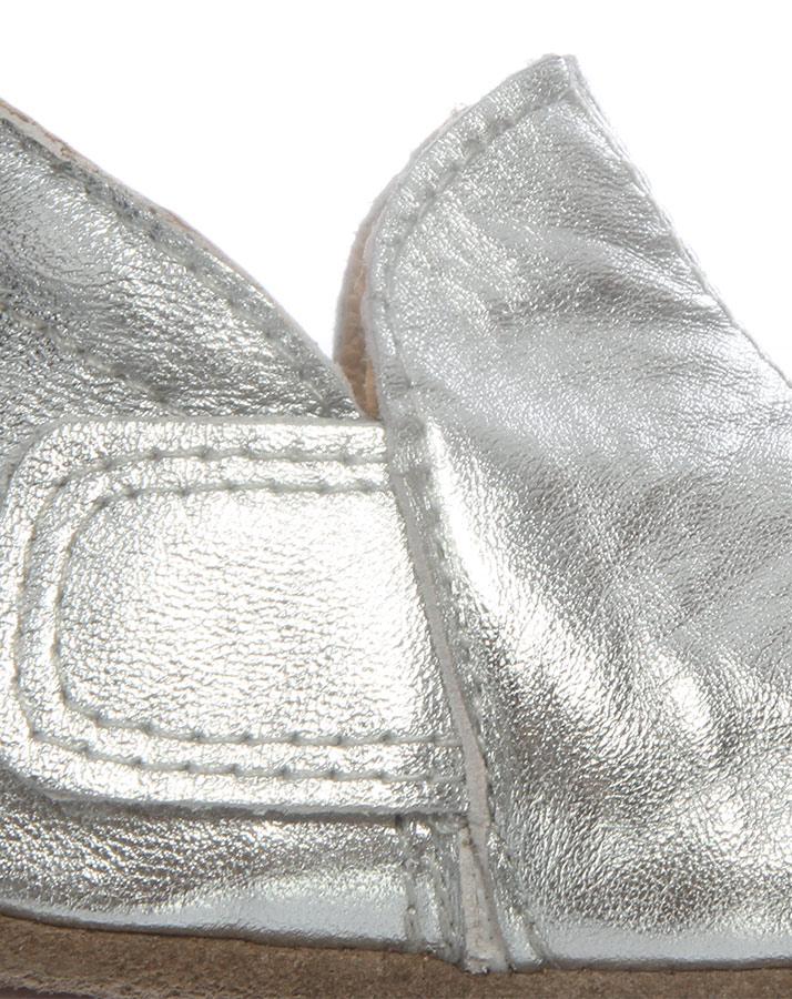 Krabbelschuhe ADVENTURE in silber