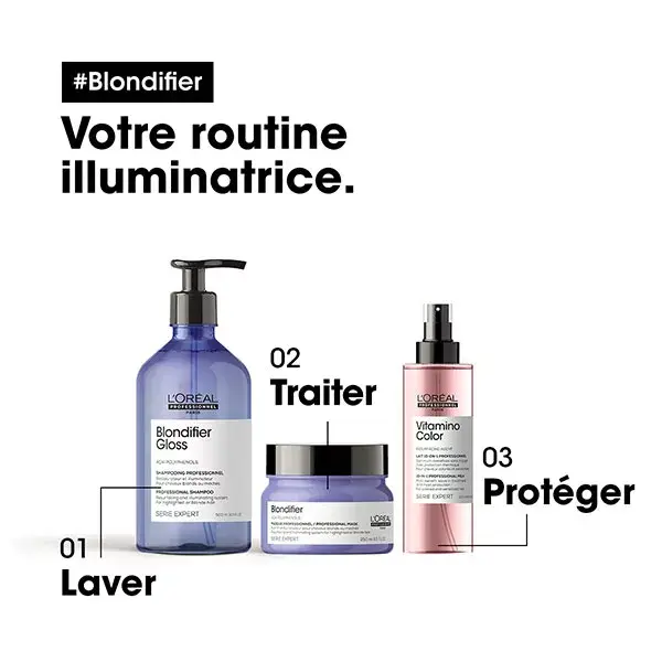 L'Oréal Professionnel Serie Expert Blondifier Shampoo Brilho Brilhante 500ml