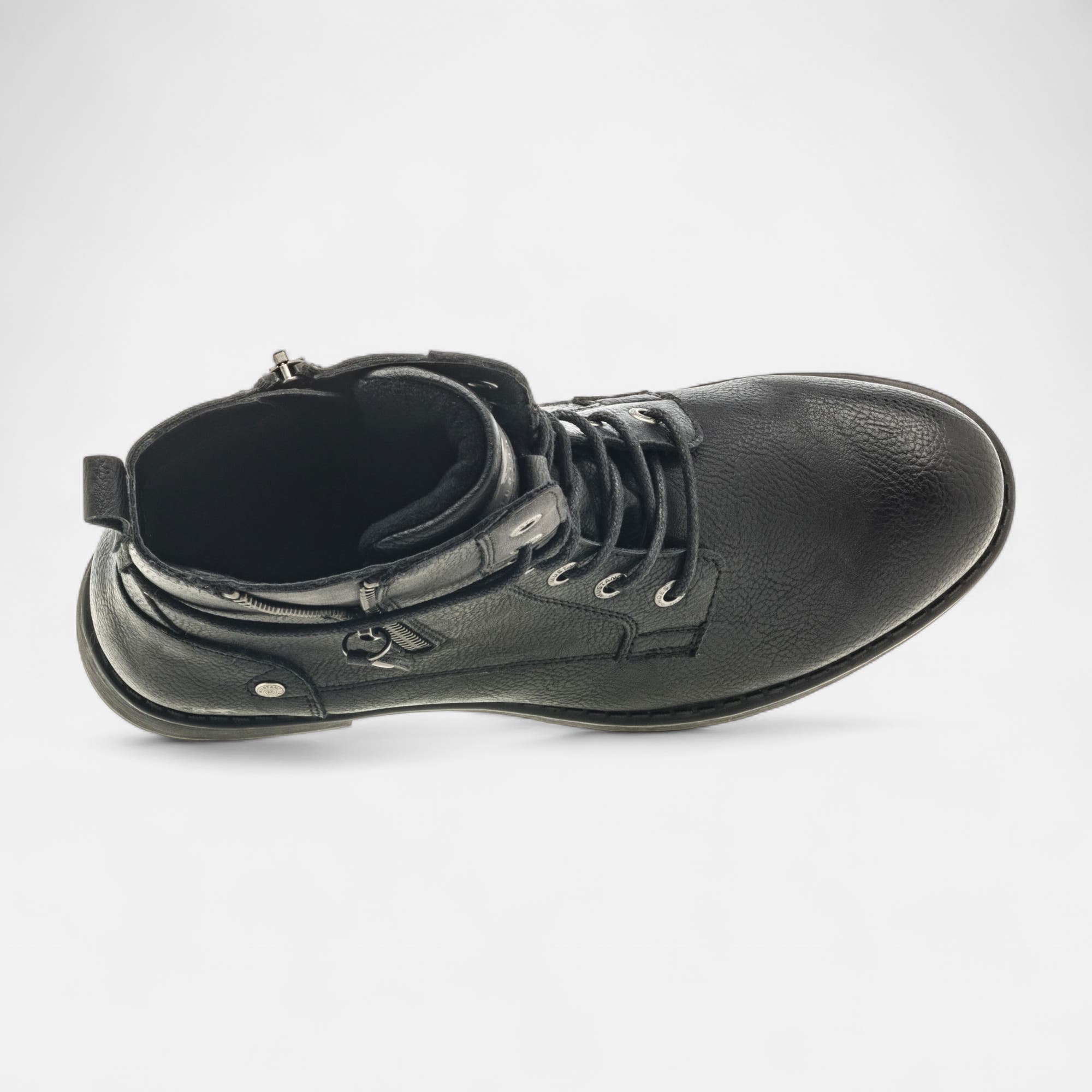 Bottines à lacets Femme noir
