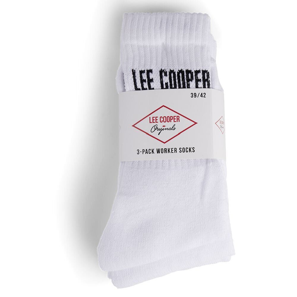 Lot de 3 paires de chaussettes Lee Cooper homme coton 39/42