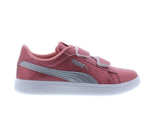 Puma Smash 3.0 Glitz Glam V Child Girl Trainers