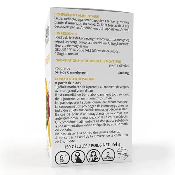 Arkopharma Arkogélules Cranberryne 150 cápsulas