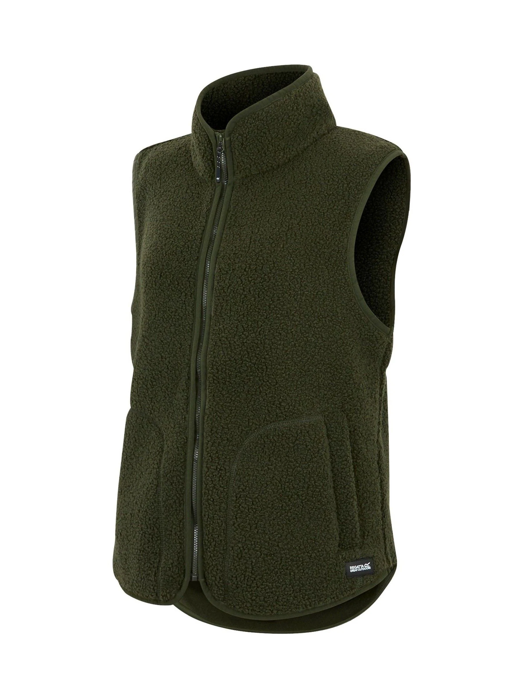 Groen - Regatta Frankie Borg Bodywarmer Fleece