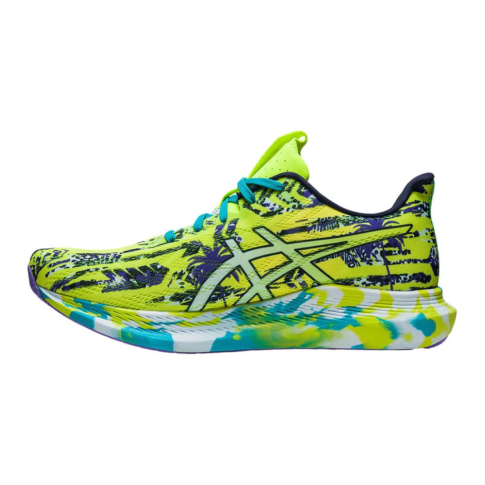 Asics NOOSA TRI™ 14 - Chaussures running Homme lime zest/sky